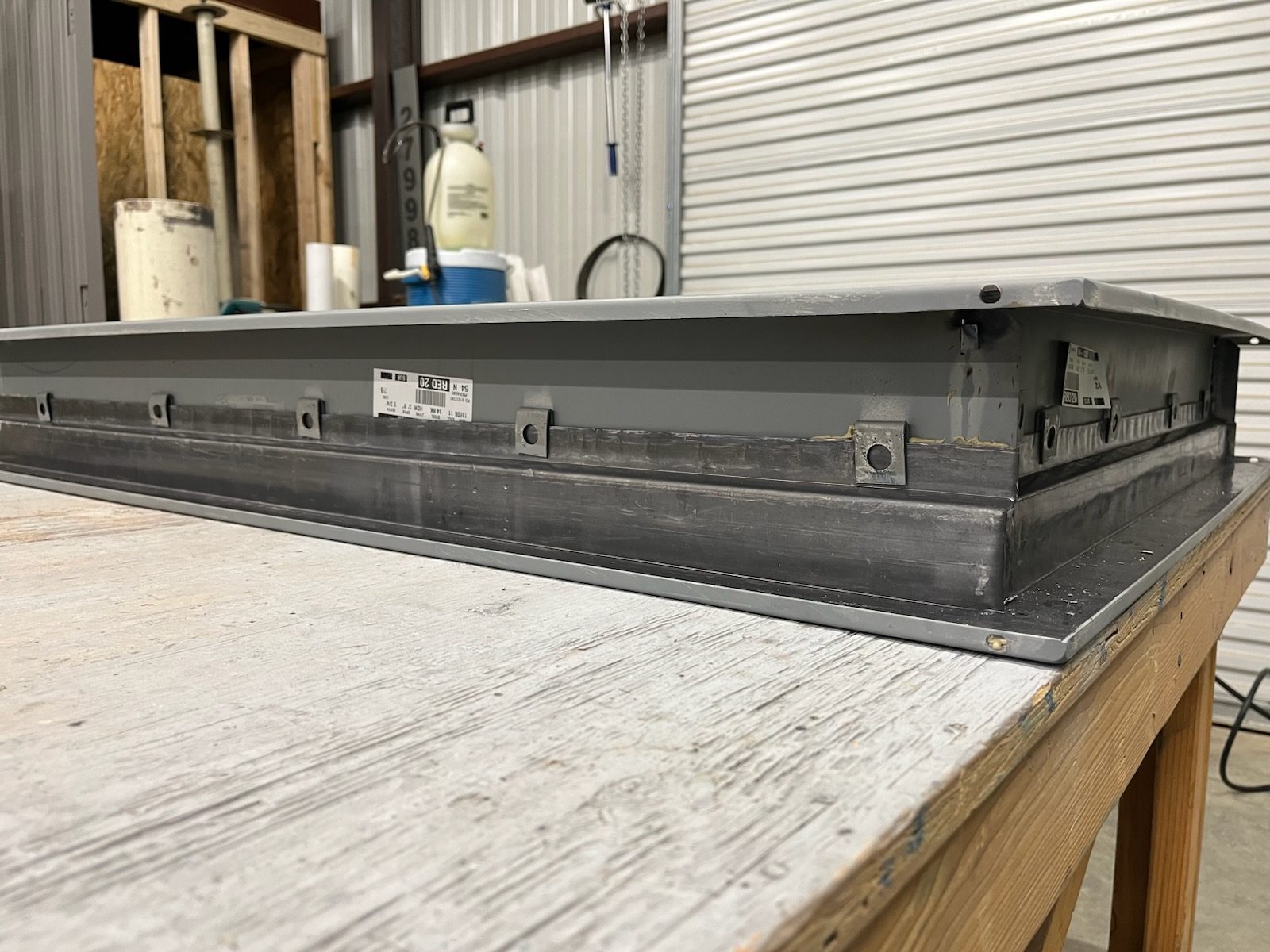 Precision lead-lined fabrication for medical shielding projects.